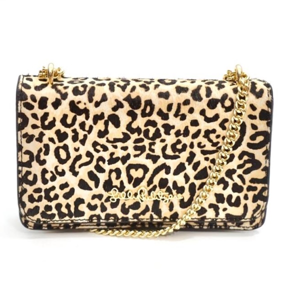 Lilly Pulitzer Handbags - New Lilly Pulitzer Kat Crossbody Leopard Print Bag